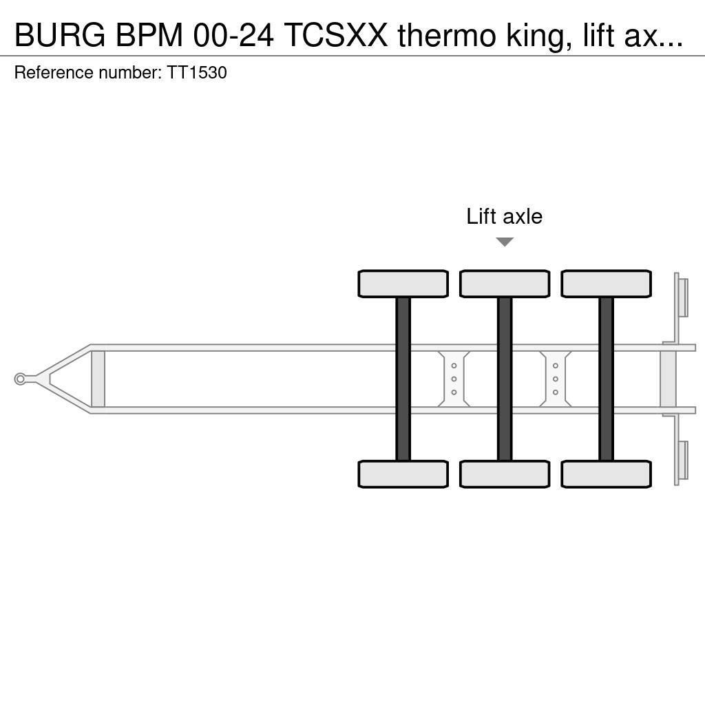 Burg BPM 00-24 TCSXX thermo king, lift axle Przyczepy chłodnie