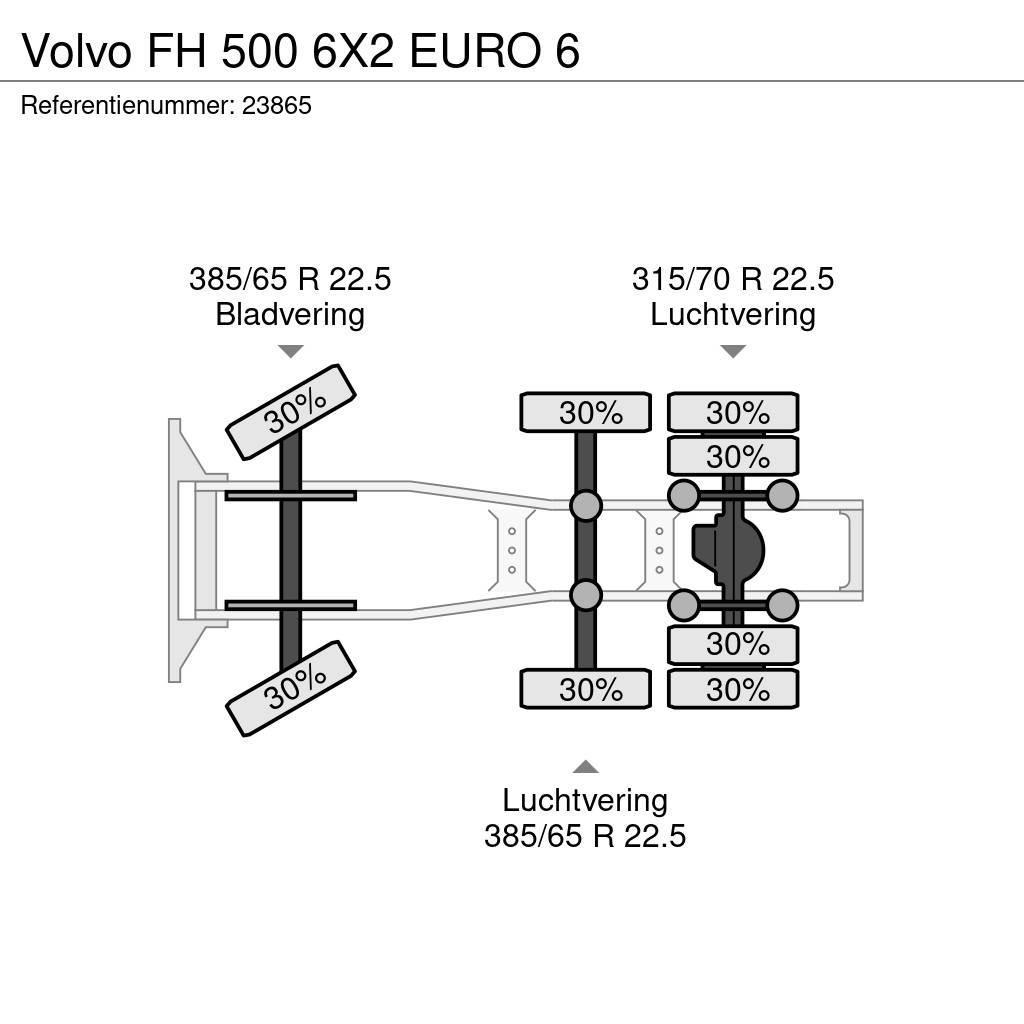 Volvo FH 500 6X2 EURO 6 Ciągniki siodłowe
