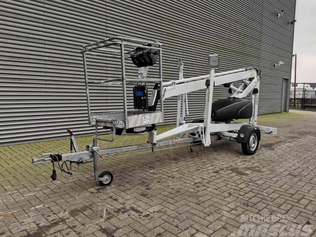 Dino 105 TL Full Electric 340 Hours! Trailer mounted aerial platforms