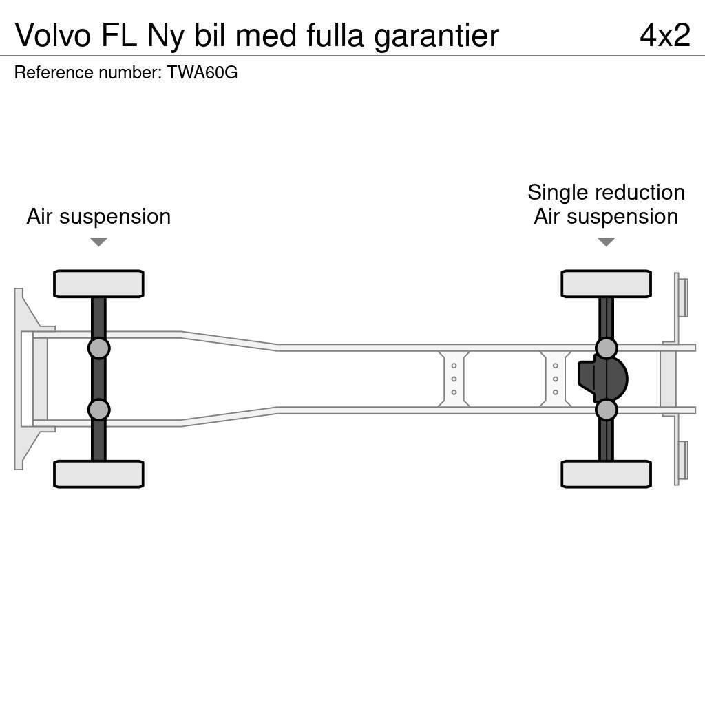 Volvo FL Ny bil med fulla garantier Samochody ciężarowe ze skrzynią zamkniętą