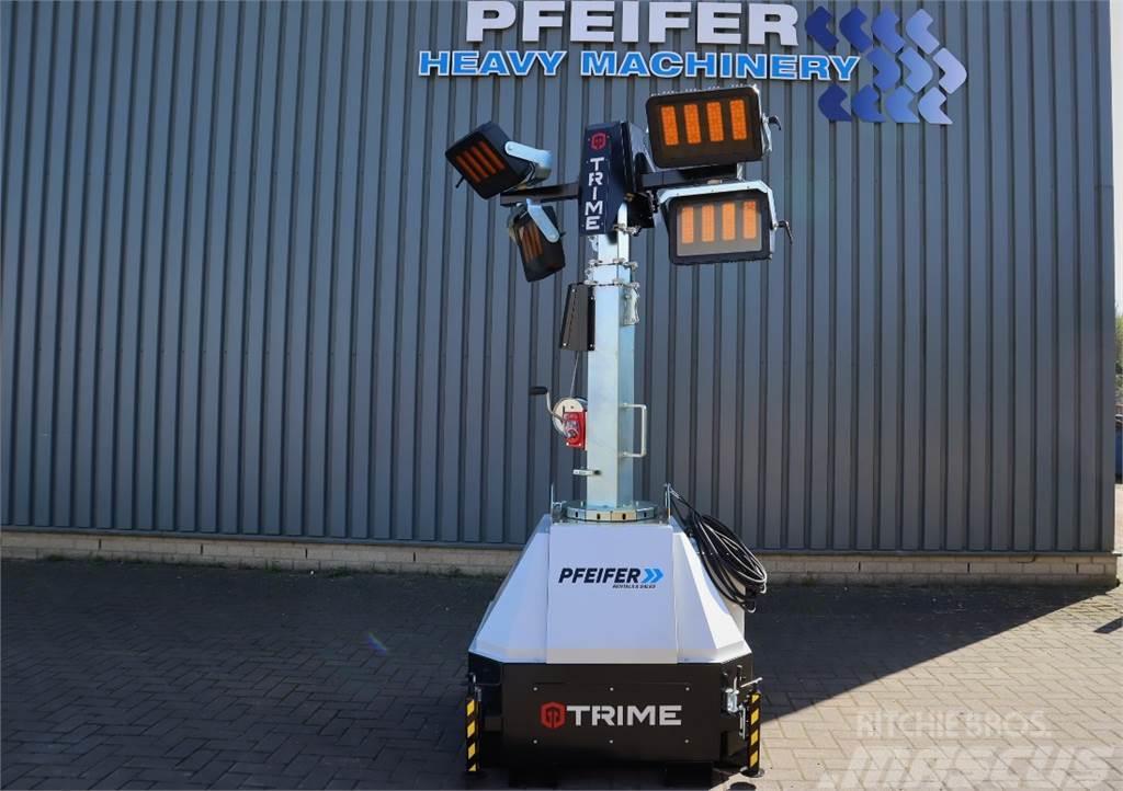  TRIME X-MAST 4 x 320W Valid Inspection, *Guarantee Wieże oświetleniowe