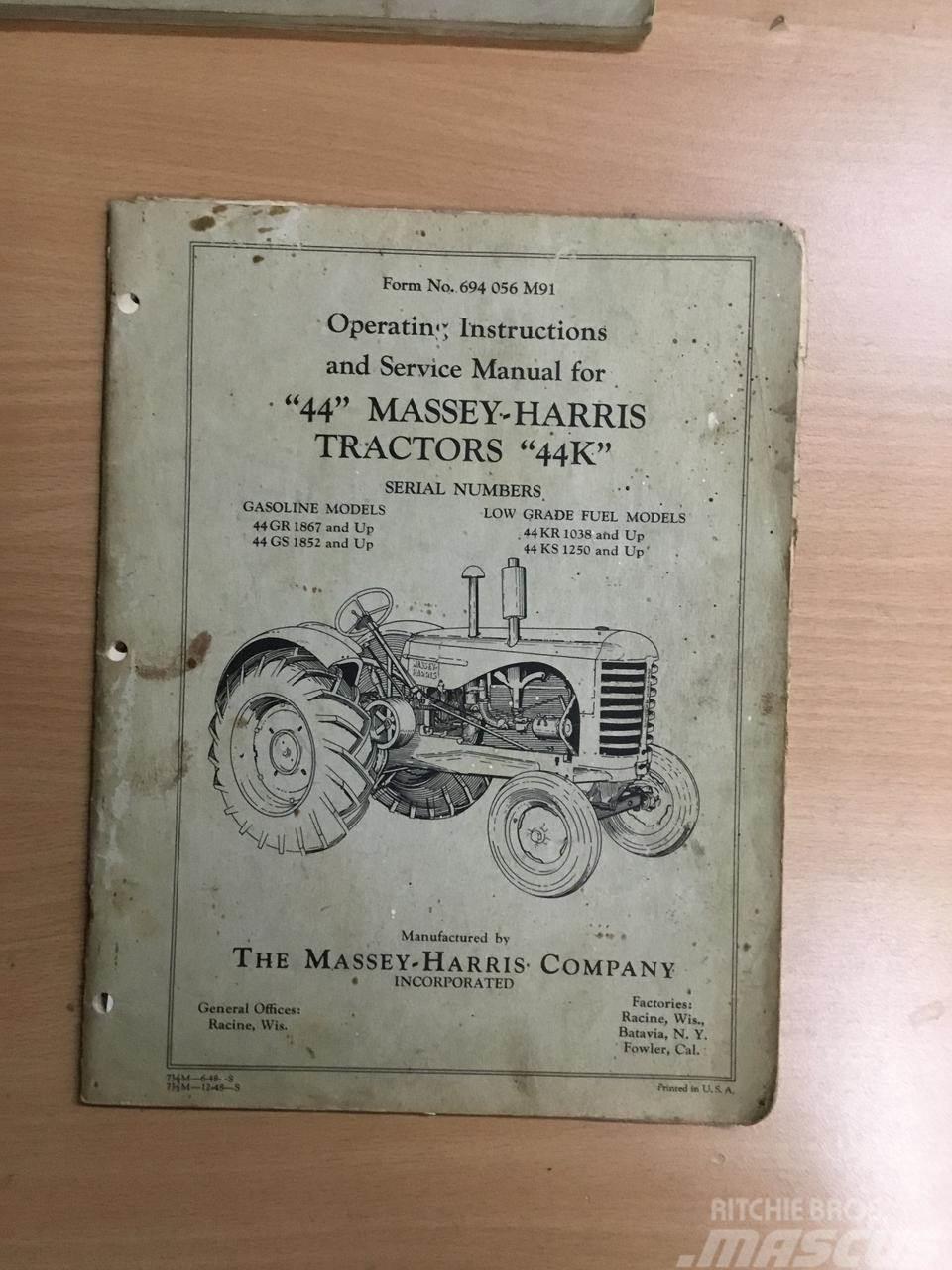 Massey Ferguson Parts list - manual Akcesoria rolnicze