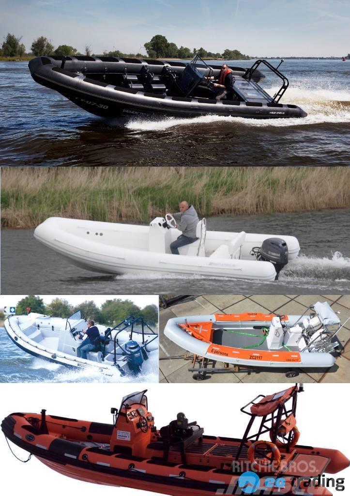  Workboats Multicat, Pilot, Rib, Landingcraft and M Łodzie, pontony i barki budowlane