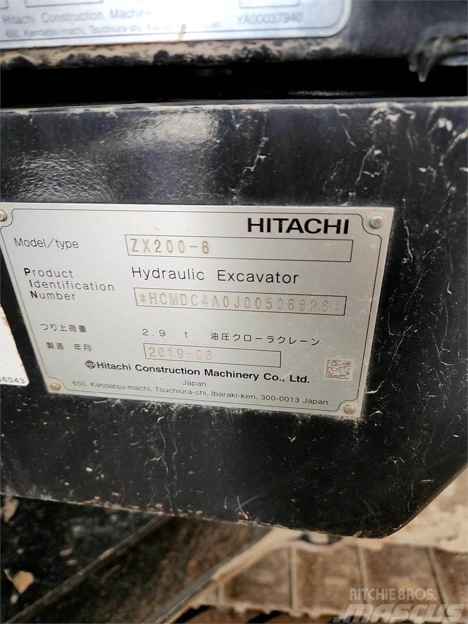 Hitachi ZX200-6 Koparki gąsienicowe