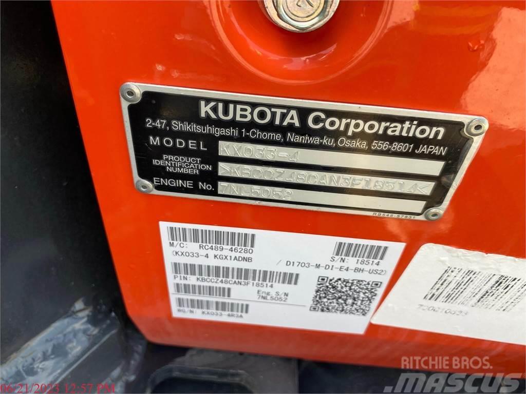 Kubota KX033-4 Minikoparki
