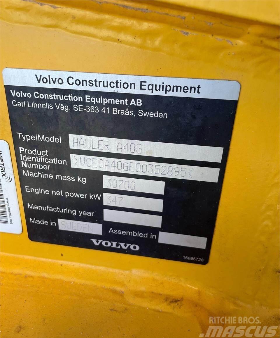 Volvo A40G Wozidła przegubowe