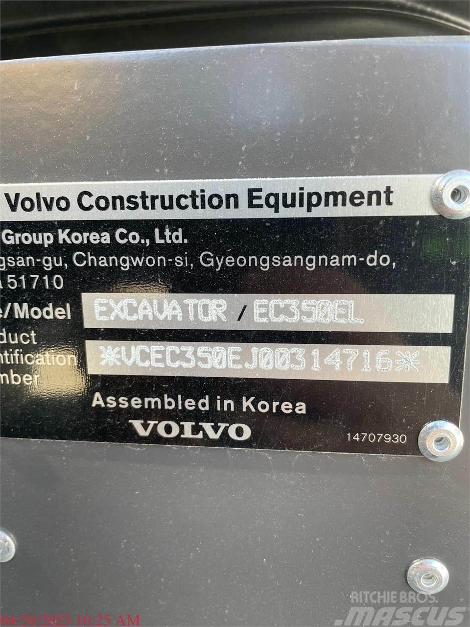 Volvo EC350EL Koparki gąsienicowe