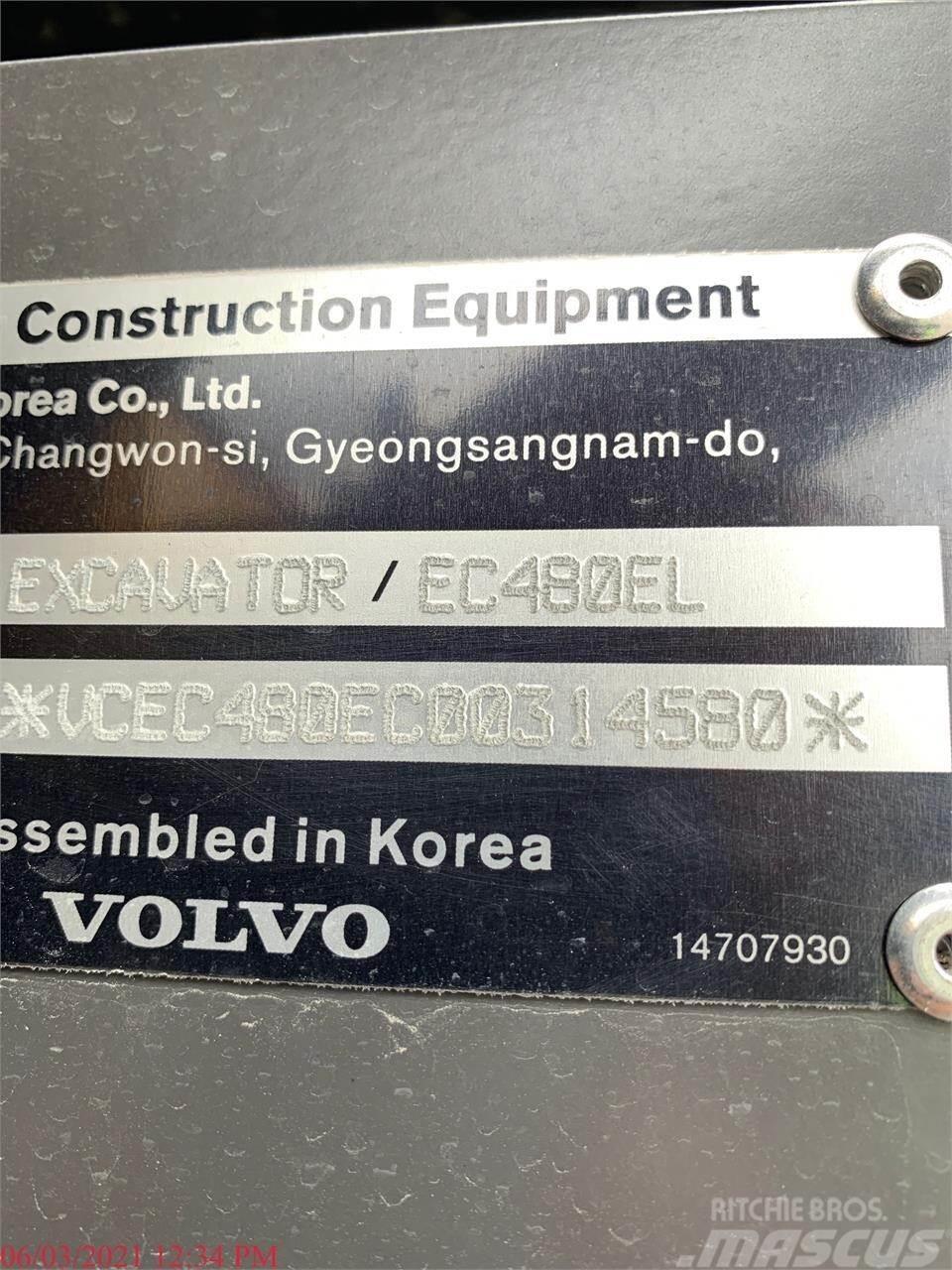 Volvo EC480EL Koparki gąsienicowe