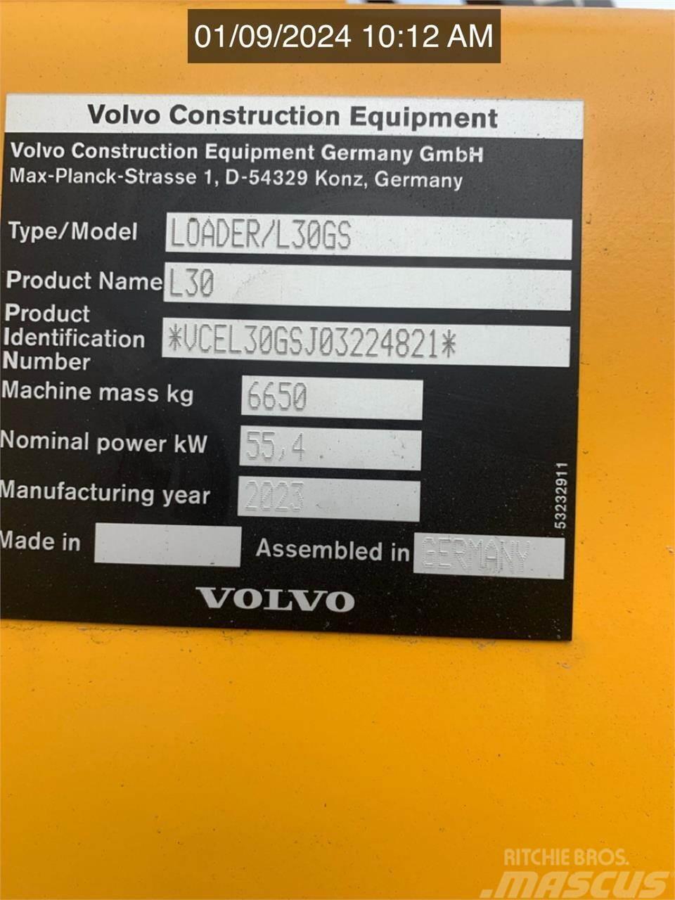 Volvo L30GS Ładowarki kołowe