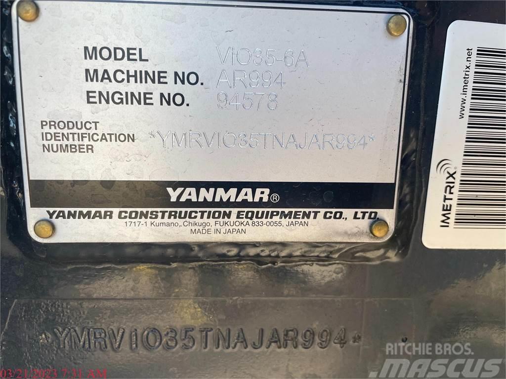 Yanmar VIO35-6A Minikoparki