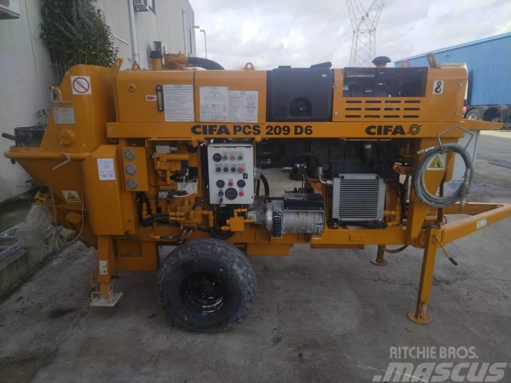 Cifa PCS 209 D6 Concrete pump trucks