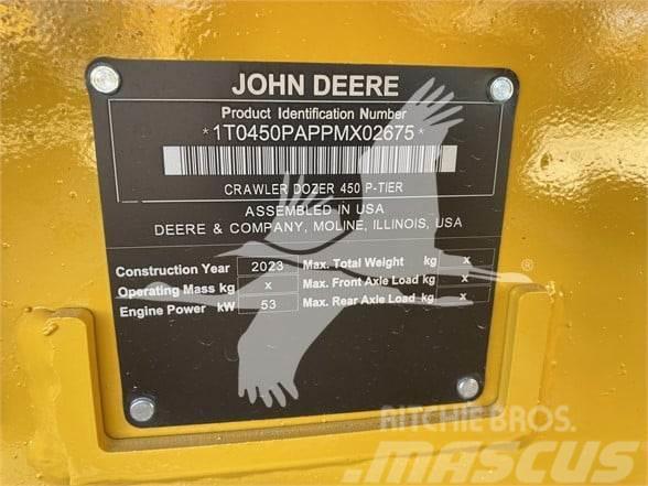John Deere 450P LGP Spycharki gąsienicowe