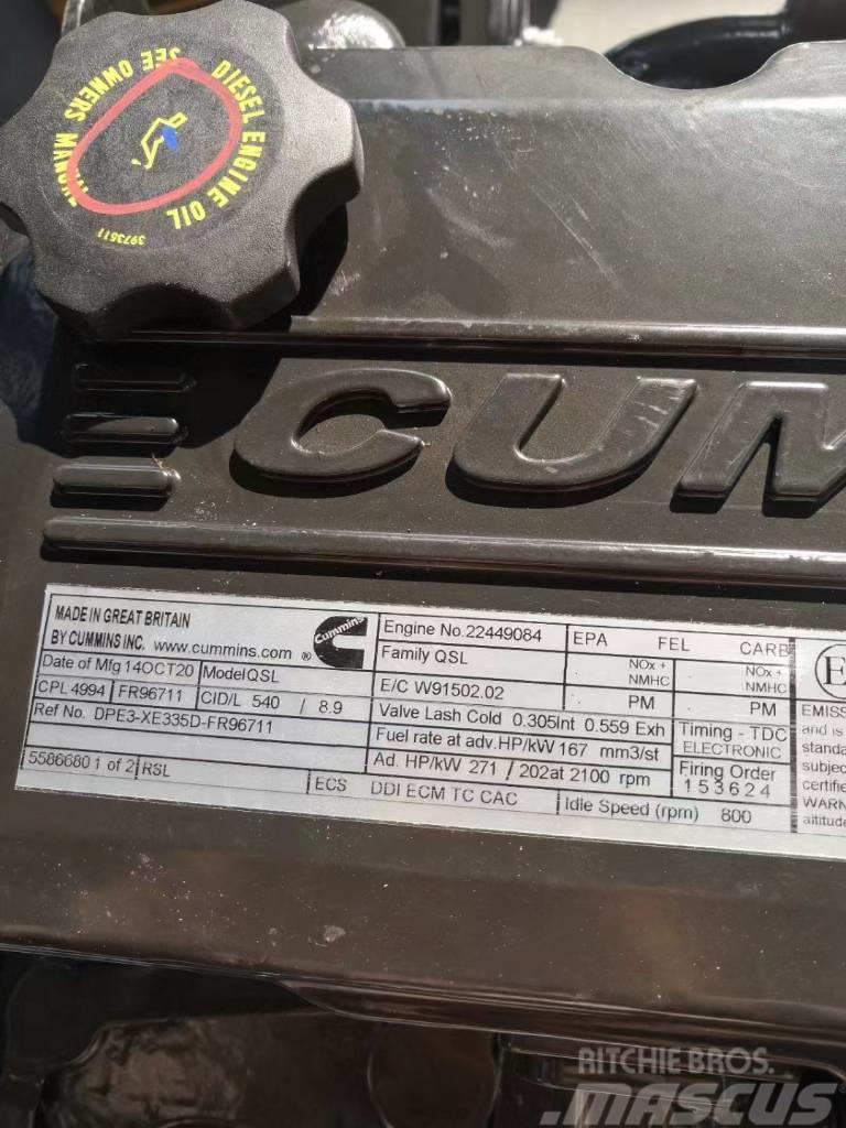 Cummins QSL 9  Diesel Engine for Construction Machine Silniki