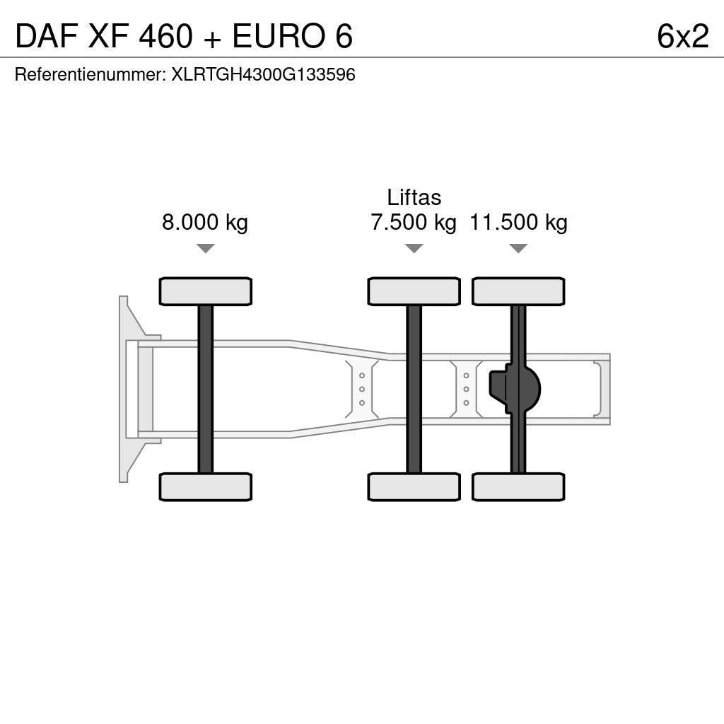 DAF XF 460 + EURO 6 Ciągniki siodłowe