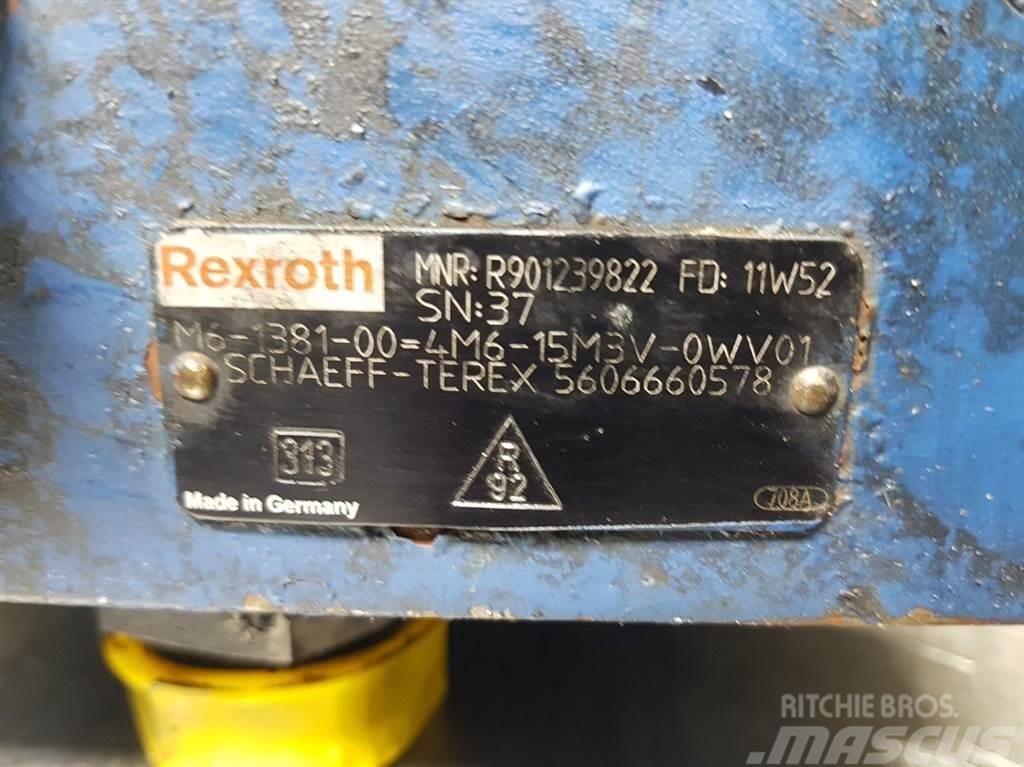 Terex TL260-Rexroth M6-1381-00=4M6-R901239822-Valve Hydraulika