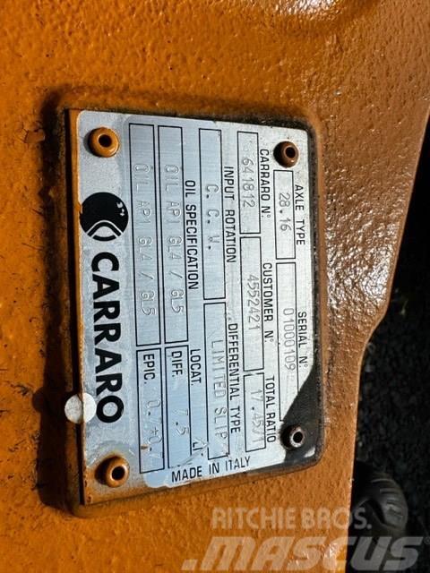 Carraro 28.16 new axles Axles
