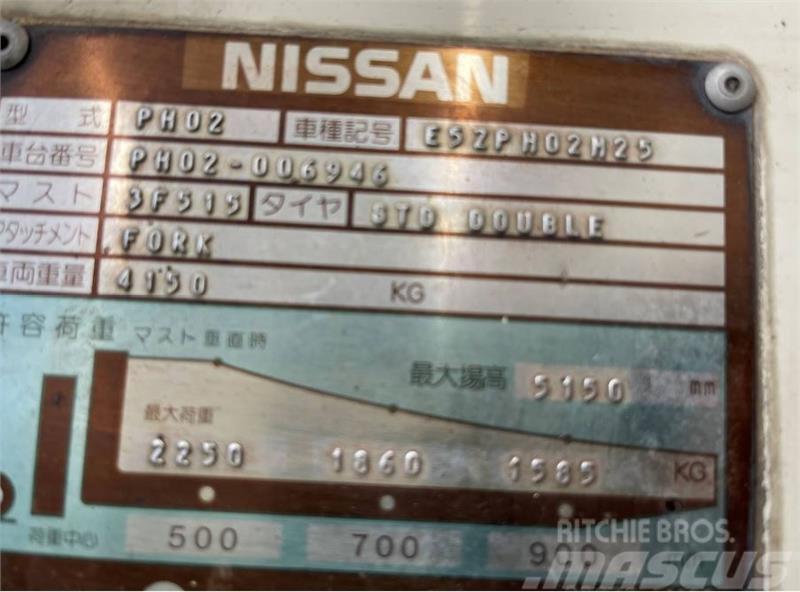 Nissan NP50 Wózki widłowe inne