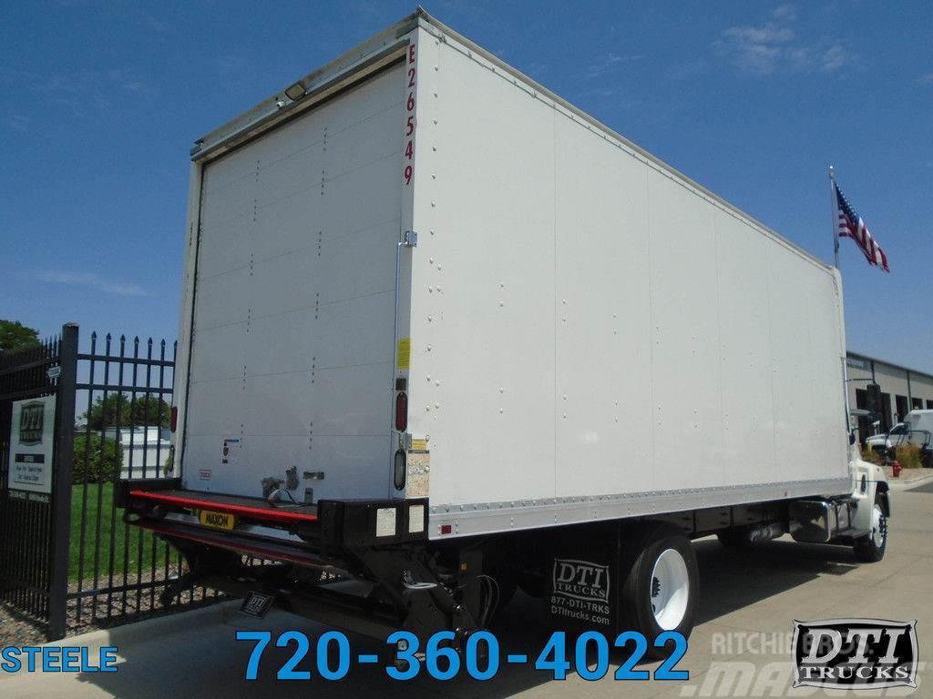 Hino 238 238 24' Box Truck With Lift Gate Samochody ciężarowe ze skrzynią zamkniętą