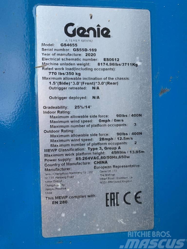 Genie GS 4655, NEW, 16m, electric scissor lift Podnośniki nożycowe