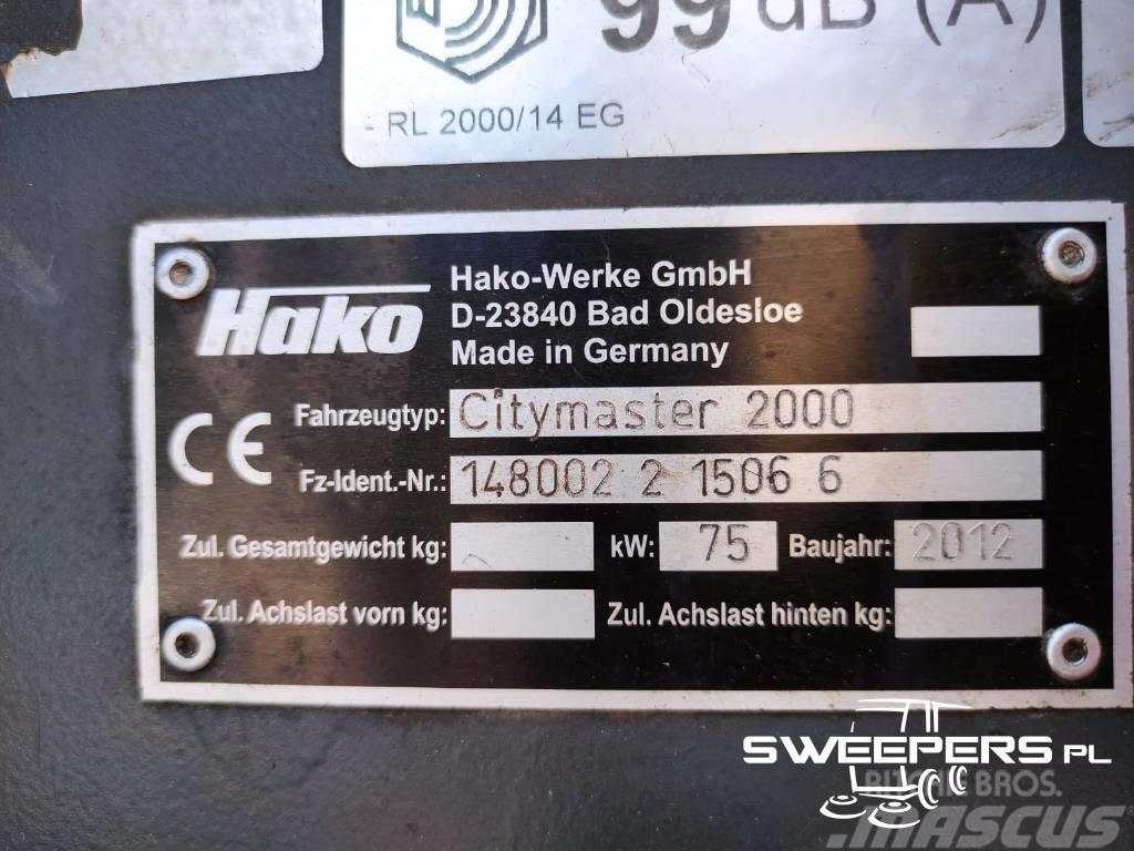 Hako Citymaster 2000 Zamiatarki - Zgarniarki - Odśnieżarki