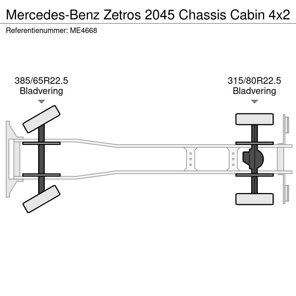 Mercedes-Benz Zetros 2045 Chassis Cabin Pojazdy pod zabudowę