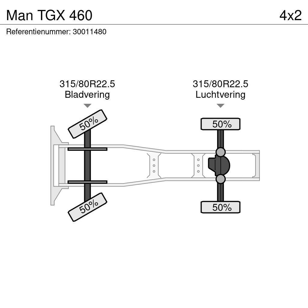 MAN TGX 460 Ciągniki siodłowe