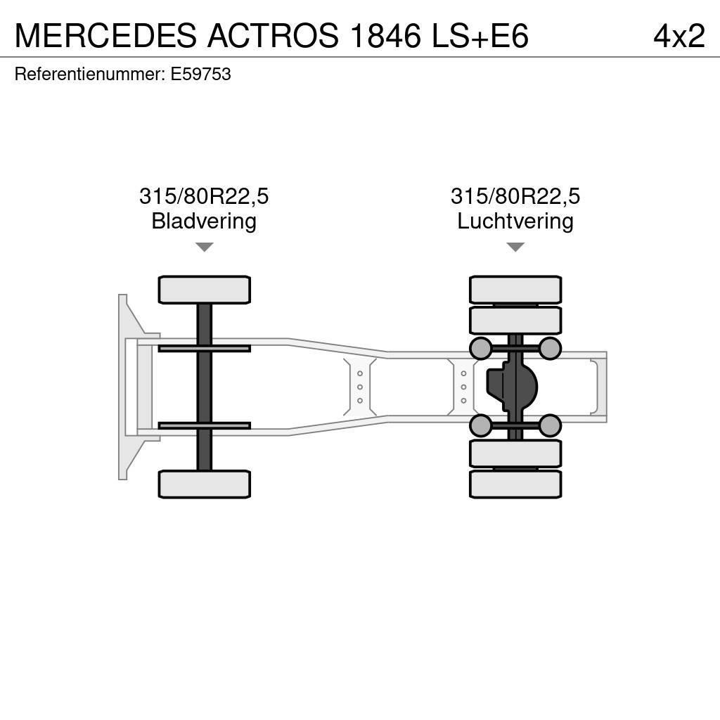 Mercedes-Benz ACTROS 1846 LS+E6 Ciągniki siodłowe