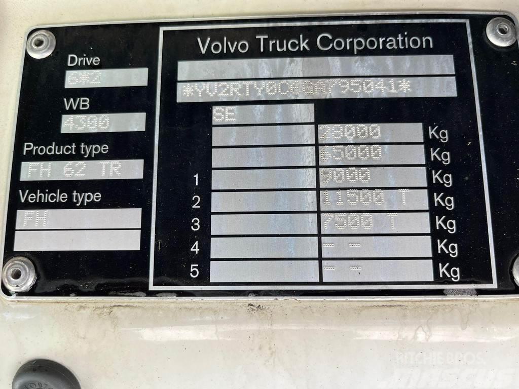 Volvo FH 460 6x2 9 TON FRONT AXLE / PTO / CHASSIS L=6300 Pojazdy pod zabudowę