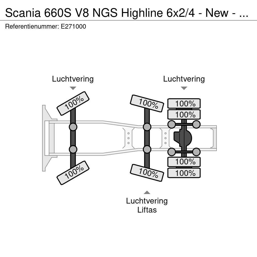 Scania 660S V8 NGS Highline 6x2/4 - New - Full spec - Fac Ciągniki siodłowe