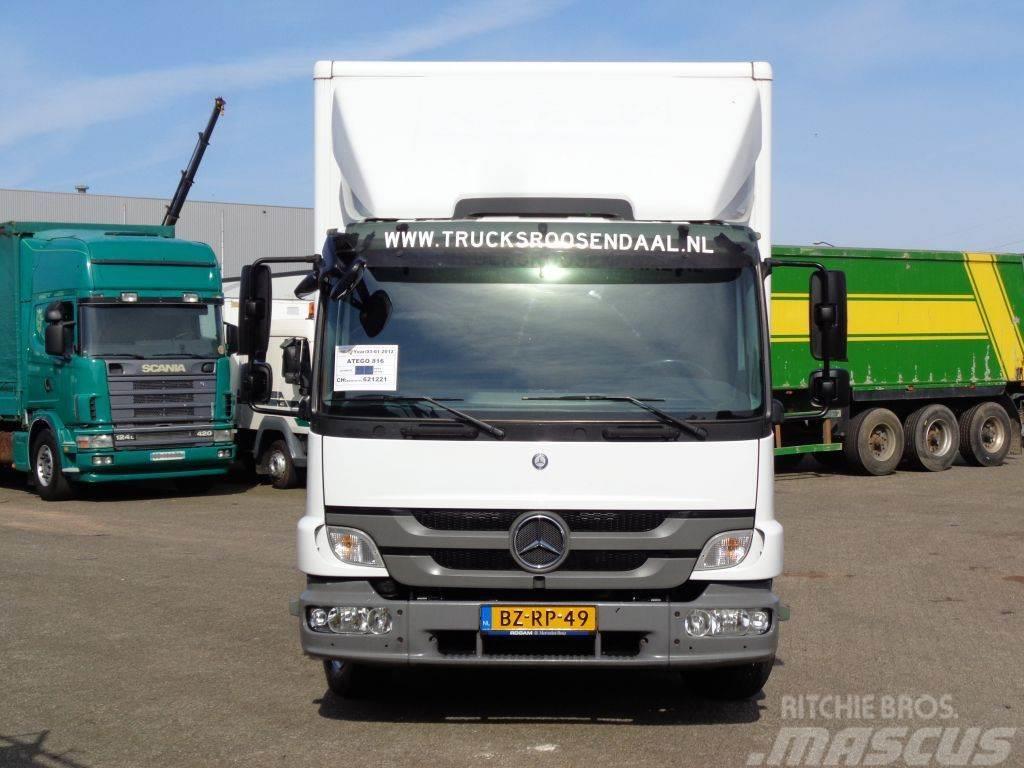 Mercedes-Benz Atego 816 + Euro 5 Samochody ciężarowe ze skrzynią zamkniętą