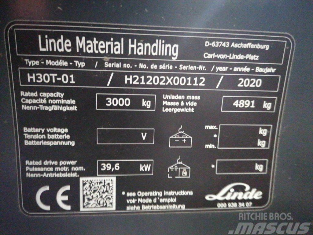 Linde H30T-01 Wózki LPG