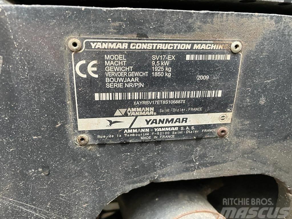 Yanmar SV 17 EX Minikoparki