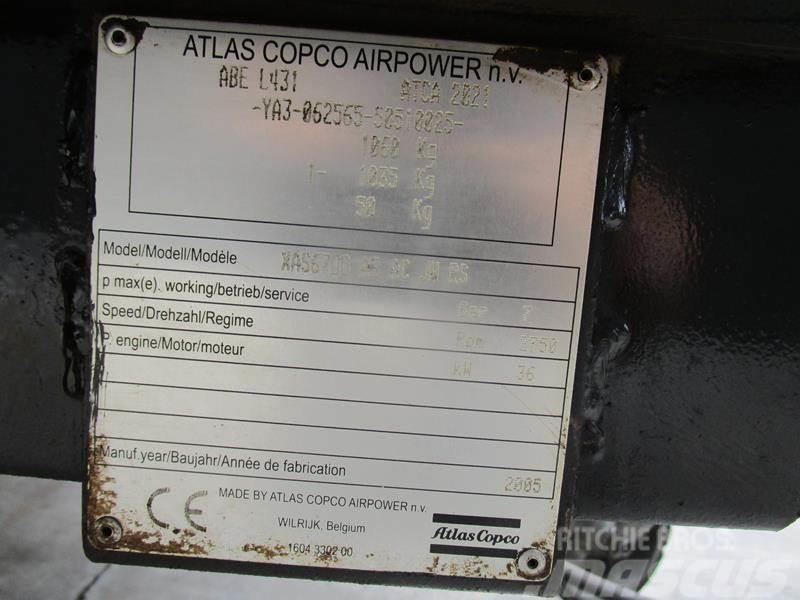 Atlas Copco XAS 67 DD - G Kompresory