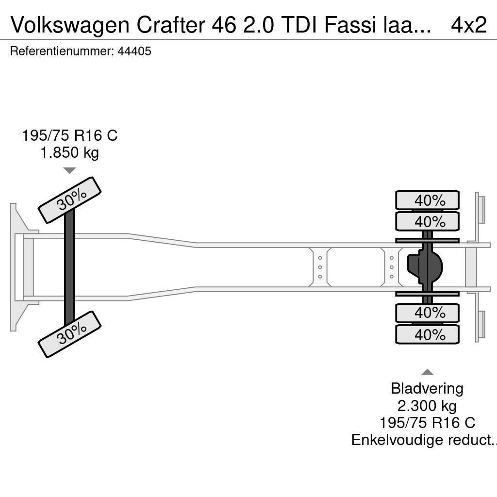 Volkswagen Crafter 46 2.0 TDI Fassi laadkraan Just 122.919 km Żurawie szosowo-terenowe