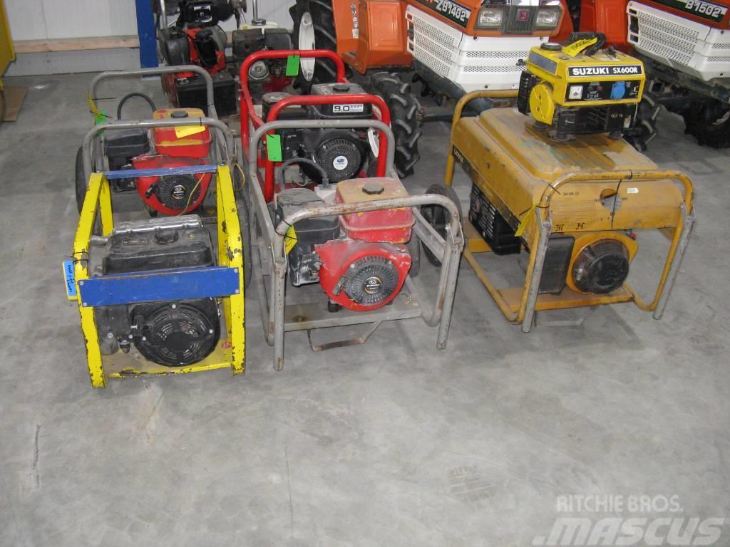  Robin,Subaru,kawasaki generatoren/aggregaten Agregaty prądotwórcze benzynowe