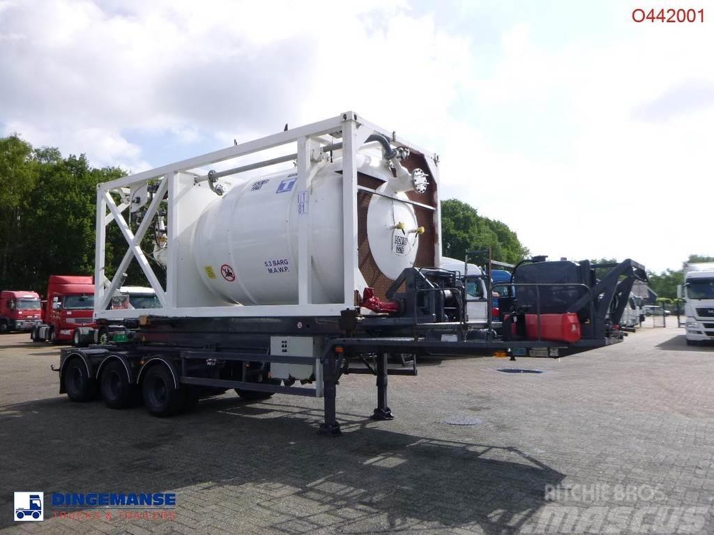  HTS 3-axle container trailer (sliding, tipping) + Naczepy wywrotki / wanny