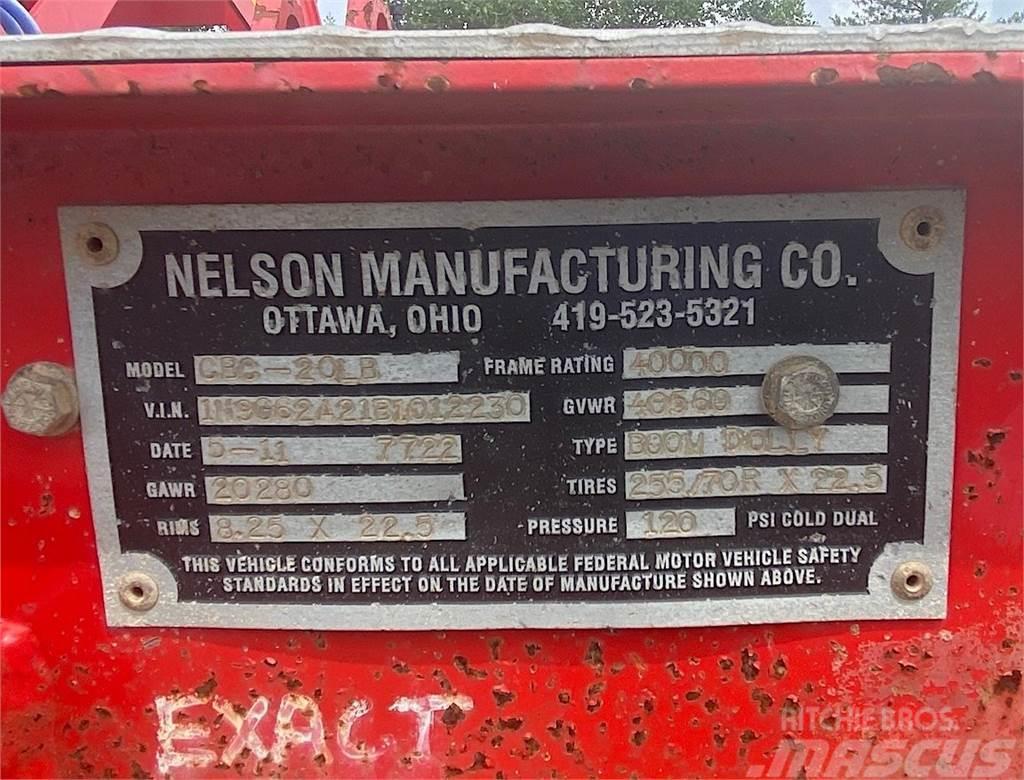  Nelson CBC-20LB Wózki przyczepy