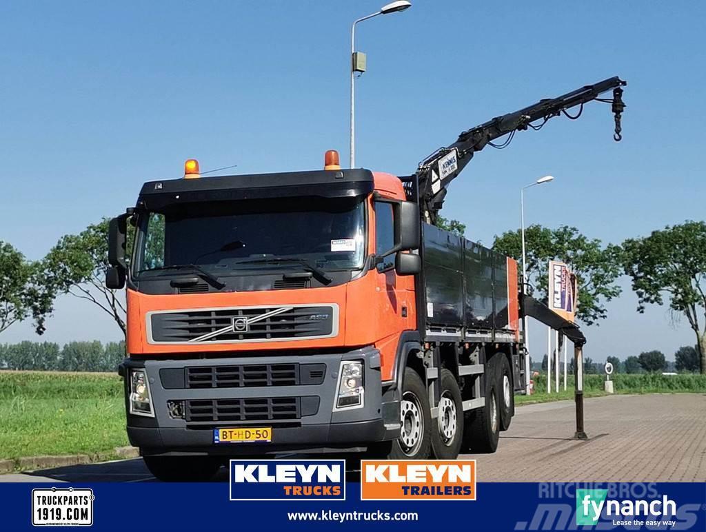 Volvo FM 13.400 8x2 kennis crane Ciężarówki typu Platforma / Skrzynia
