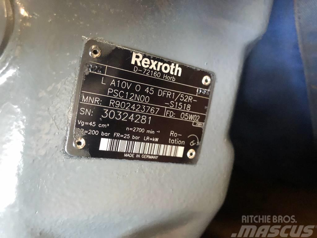 Rexroth A10VO60DFR1/52R-PSD12KK04-S1517 +  A10VO45DFR1/52R Inne akcesoria