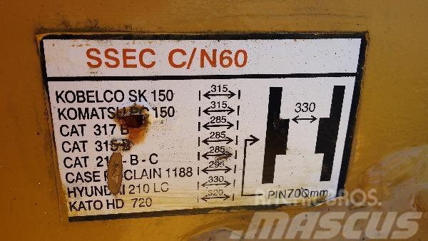 CAT SSEC C/N60 Łyżki do ładowarek