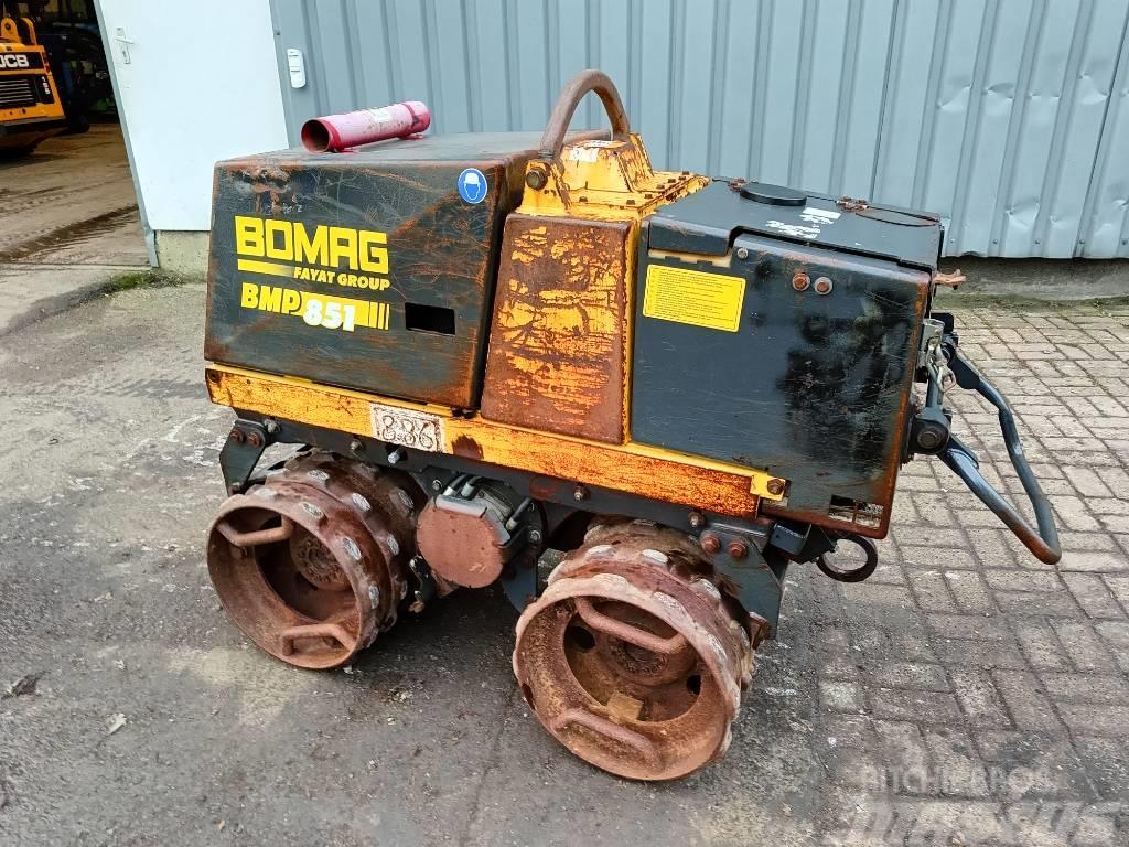 Bomag BMP 851 remote controlled duo roller wals walz Walce dwubębnowe