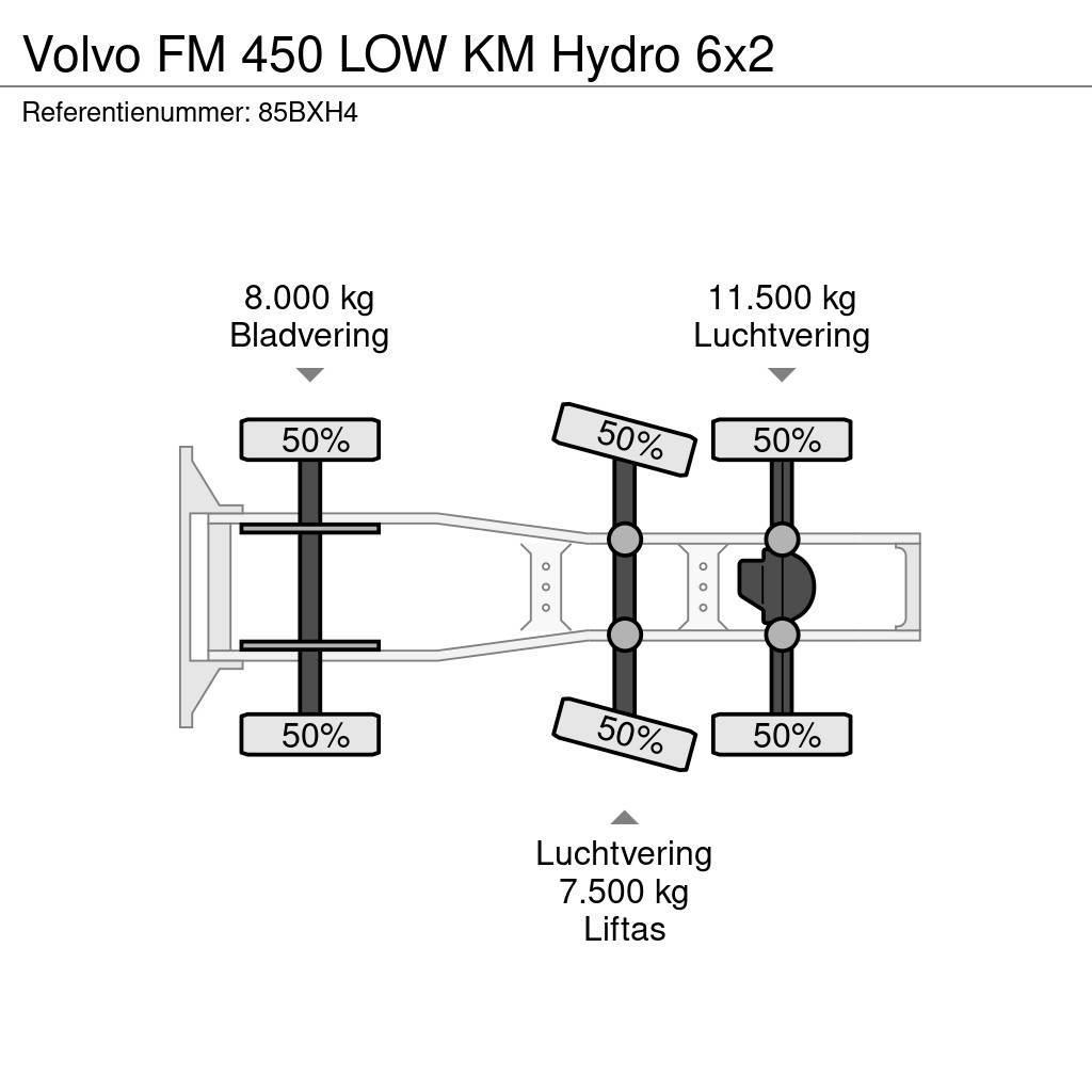 Volvo FM 450 LOW KM Hydro 6x2 Ciągniki siodłowe