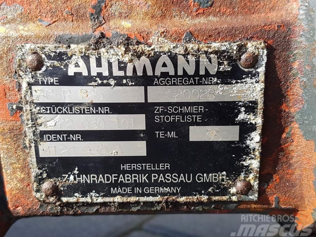 Ahlmann AL75-4120930A-ZF AP-R725-Axle/Achse/As Mosty, wały i osie