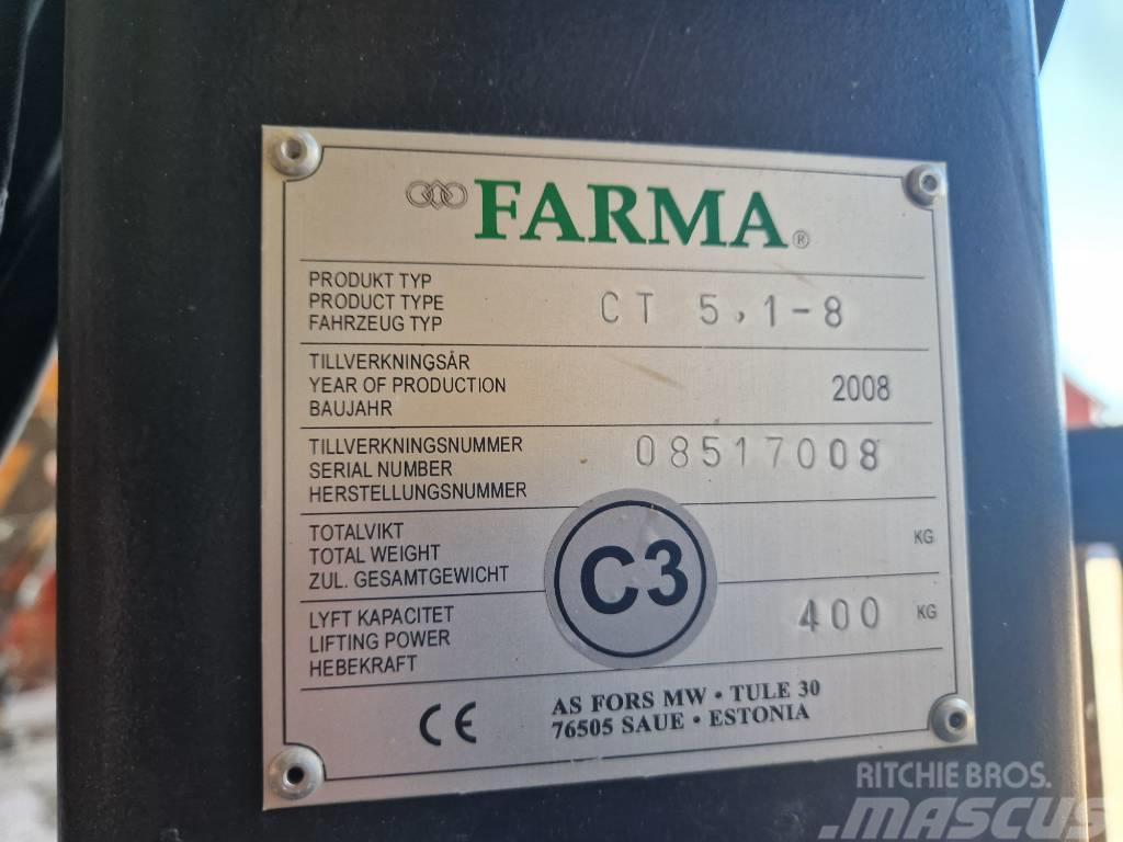 Valmet 305 + Farma5,1-8 Ciągniki rolnicze