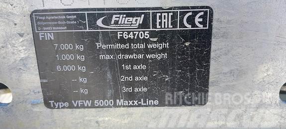 Fliegl VFW 5000 Maxx-line Rozrzutnik nawozów mineralnych