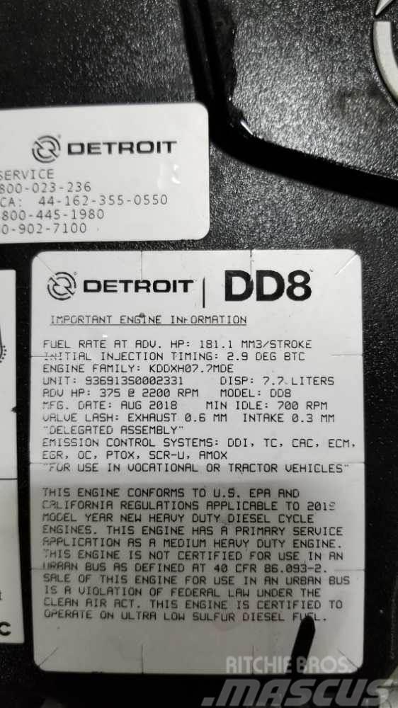 Detroit Diesel DD8 Silniki