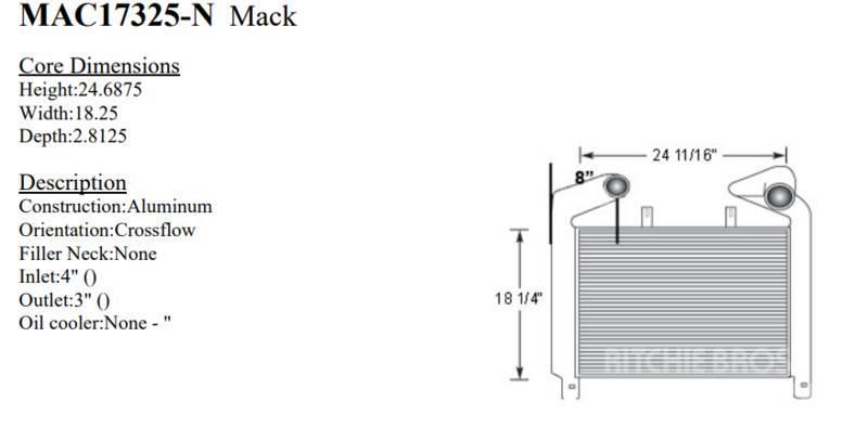 Mack MR Series Osprzęt samochodowy