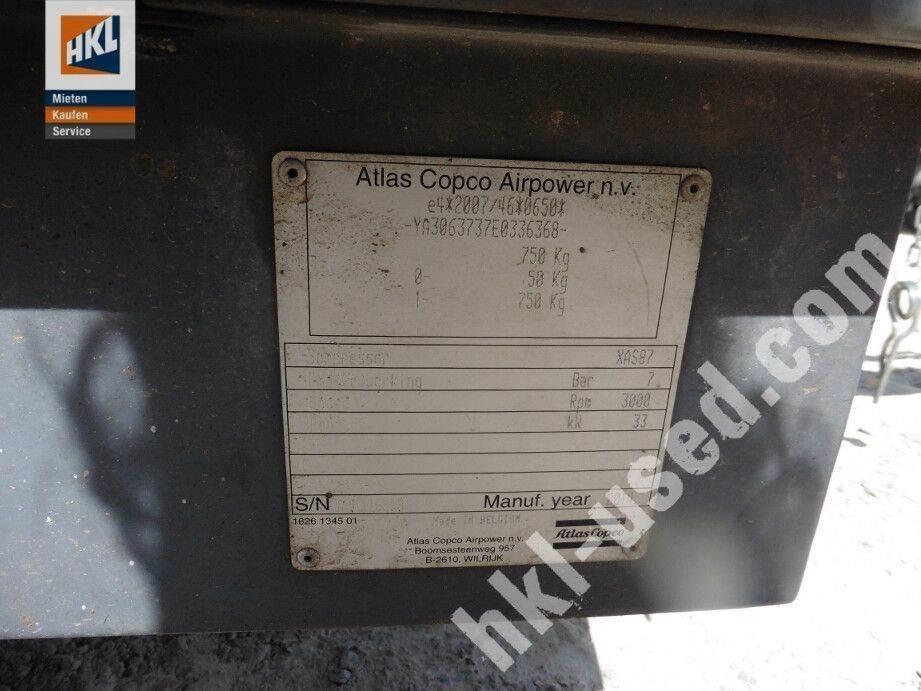 Atlas Copco XAS 87 Kompresory