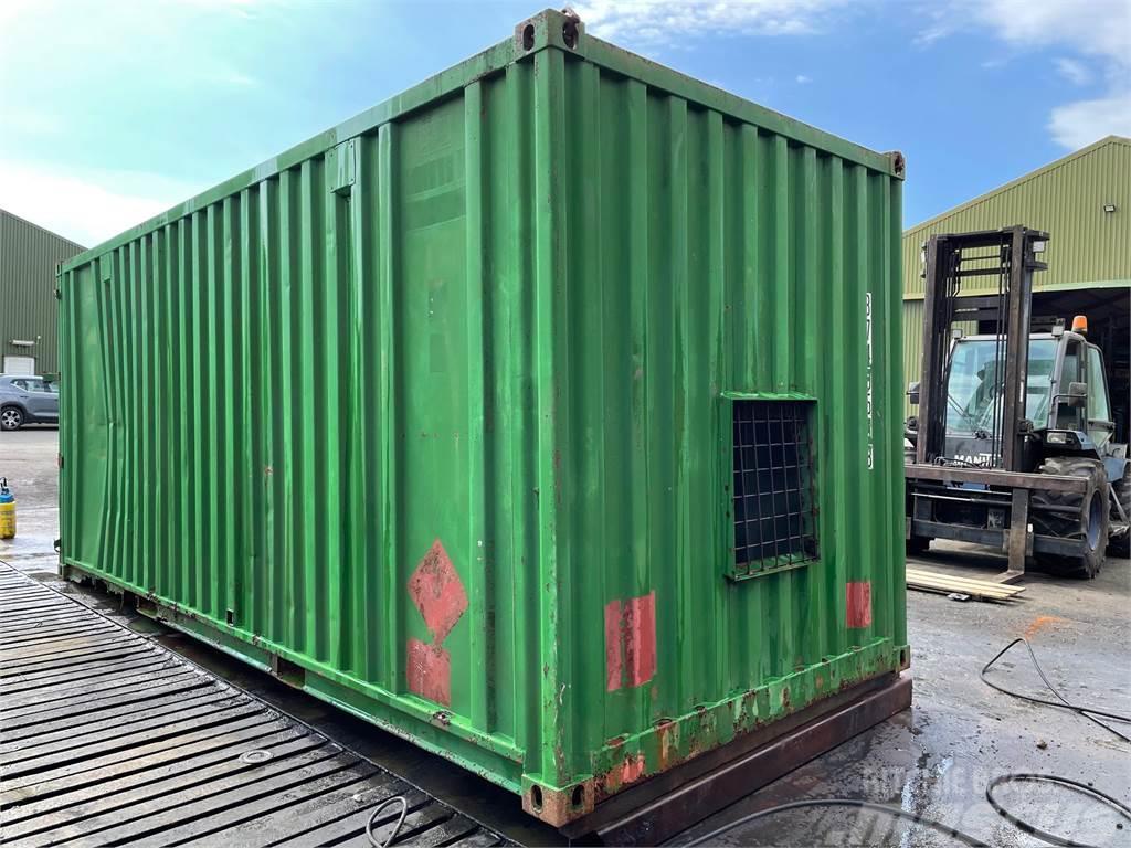  20FT container uden døre, til dyrehold eller lign. Kontenery magazynowe