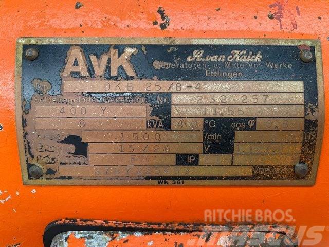  40 kVA AVK DKB 25/8-4 Generator Agregaty prądotwórcze inne